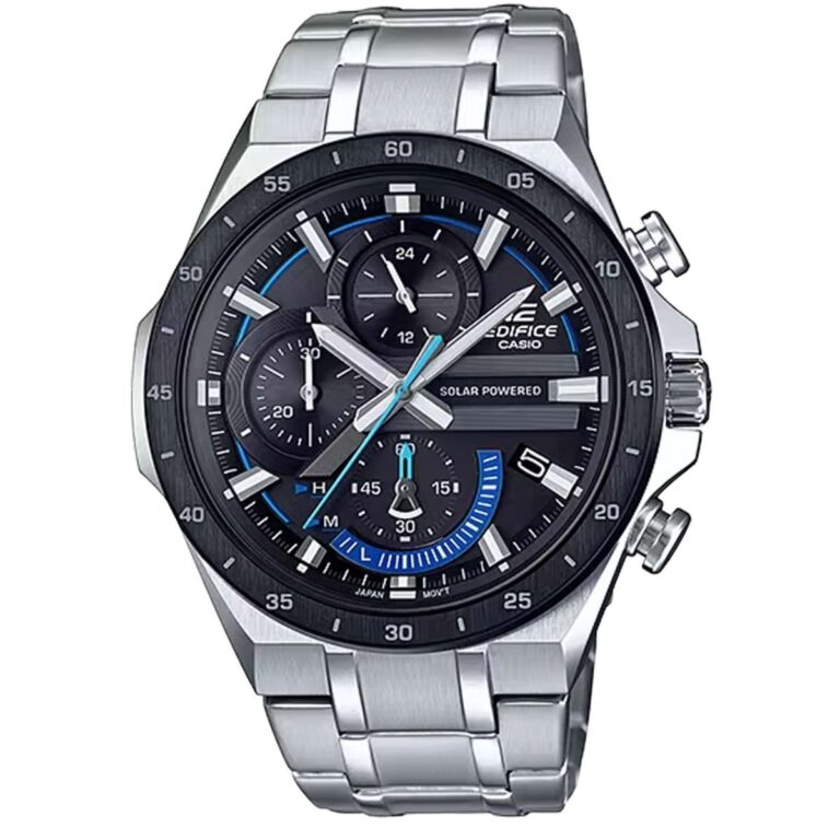 ساعت مچی مردانه کاسیو سری ادیفایس سولار تاچ کد EQS-920DB-1BV