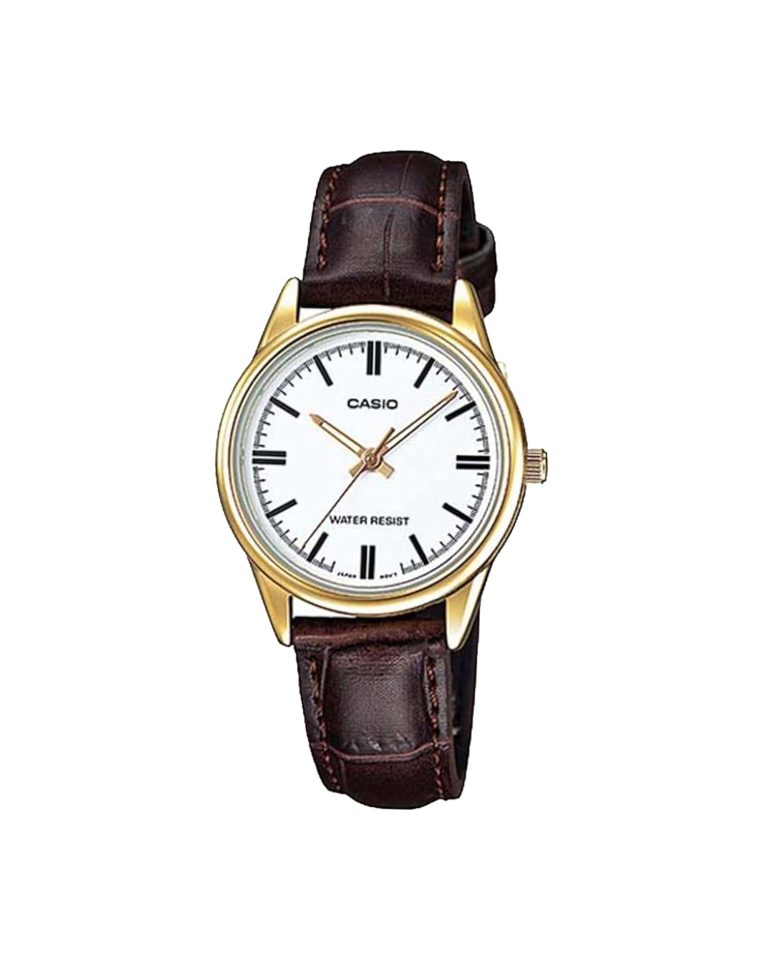 ساعت مچی زنانه کاسیو بند چرمی CASIO LTP-V005GL-7A
