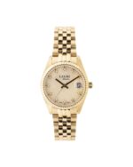 ساعت مچی زنانه طلایی برند لکسمی LAXMI 8145-2