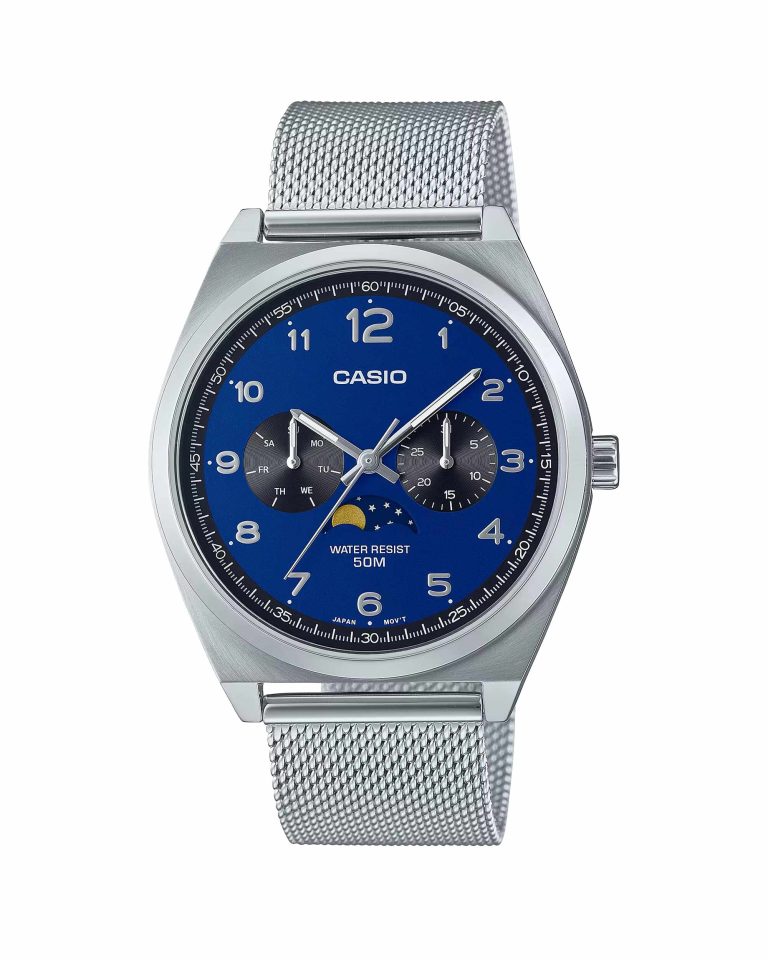 ساعت مچی مردانه کاسیو بند حصیری CASIO MTP-M300M-2AV