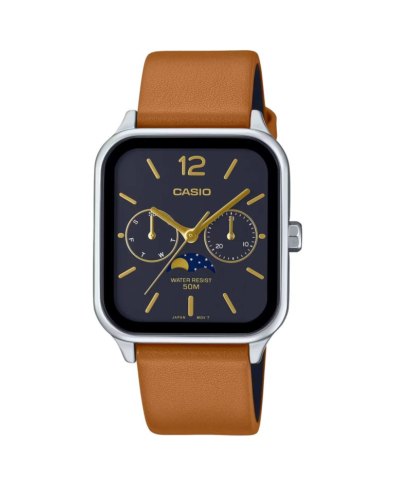 ساعت مچی مردانه کاسیو سری جنرال بند چرم CASIO MTP-M305L-1AV