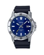 ساعت مچی مردانه کاسیو بند مشکی CASIO MTP-VD01-2EV