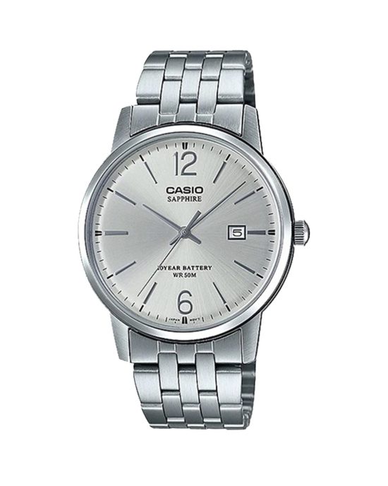 ساعت مچی مردانه کاسیو شیشه ضد خش CASIO MTS-110D-7AV
