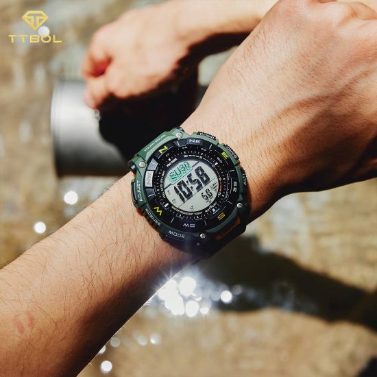 ساعت مچی مردانه کاسیو پرو ترک ورزشی CASIO PRO TREK PRG-340-3