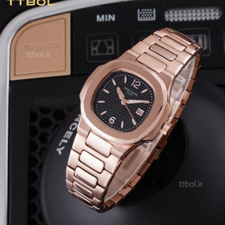 ساعت مچی زنانه پتک فیلیپ رزگلد PATEK PHILIPPE M8058 RG/B