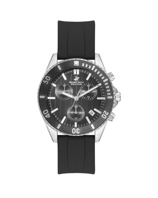 ساعت مچی مردانه بورلی هیلز پولو کلاب بند سیلیکونی BEVERLY HILLS POLO CLUB BP3277X.351