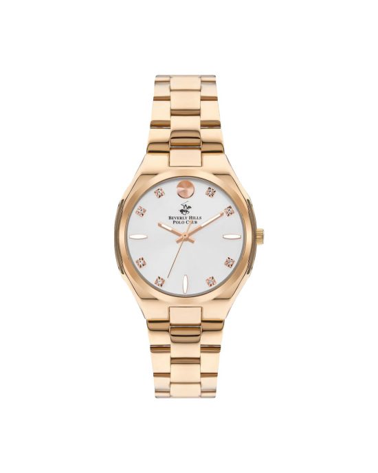 ساعت مچی زنانه بورلی هیلز پولو کلاب عقربه ای BEVERLY HILLS POLO CLUB BP3385C.430