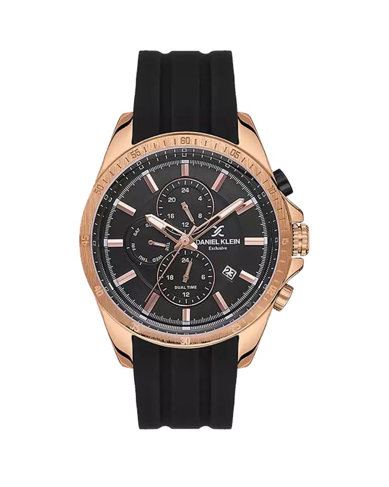 ساعت مچی مردانه دنیل کلین بند مشکی DANIEL KLEIN DK.1.13533-4