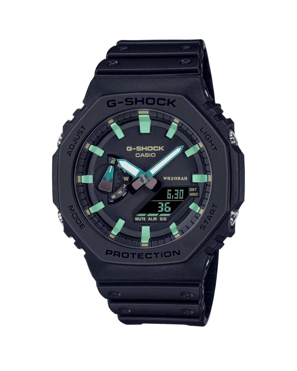 ساعت مچی کاسیو جیشاک ضد ضربه CASIO G-SHOCK GA-2100RC-1A