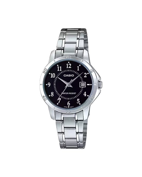ساعت مچی زنانه کاسیو بند استیل CASIO LTP-V004D-1B