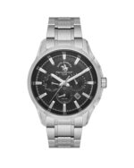 ساعت مچی مردانه صفحه مشکی پولو سانتا باربارا POLO SANTA BARBARA SB.1.10502-1