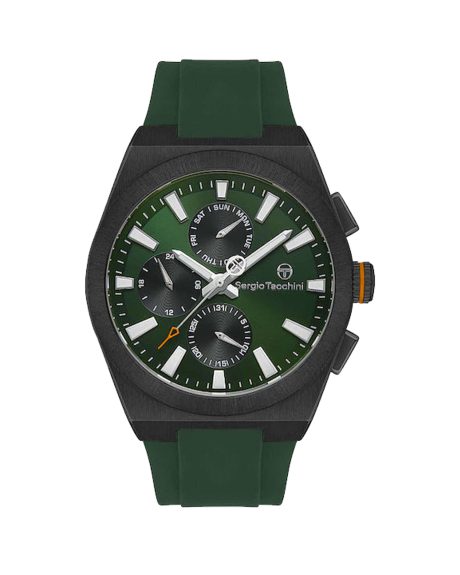 ساعت مچی مردانه بند سبز رنگ برند سرجیو تاچینی SERGIO TACCHINI ST.1.10362-3