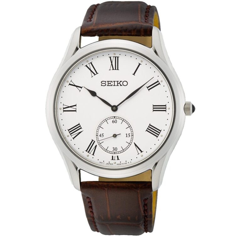 ساعت مچی مردانه سیکو بند چرم کد SRK049P1