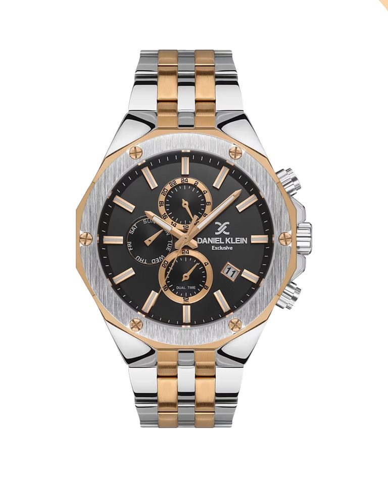 ساعت مچی مردانه دنیل کلین سیلور و رزگلد DANIEL KLEIN DK.1.13531-5