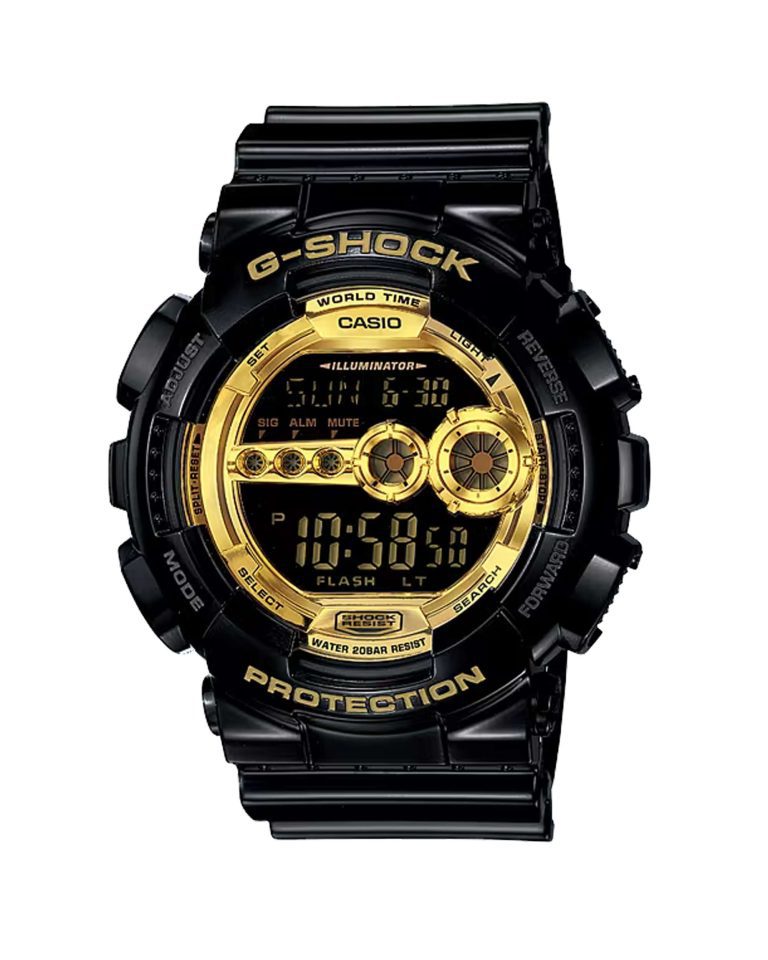 ساعت مچی کاسیو سری جیشاک مشکی CASIO G-SHOCK GD-100GB-1