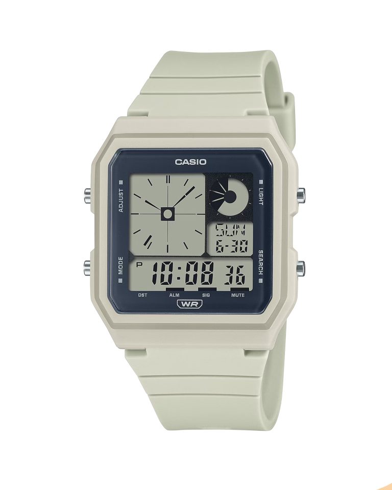 ساعت مچی کاسیو سفید رنگ CASIO LF-20W-8A