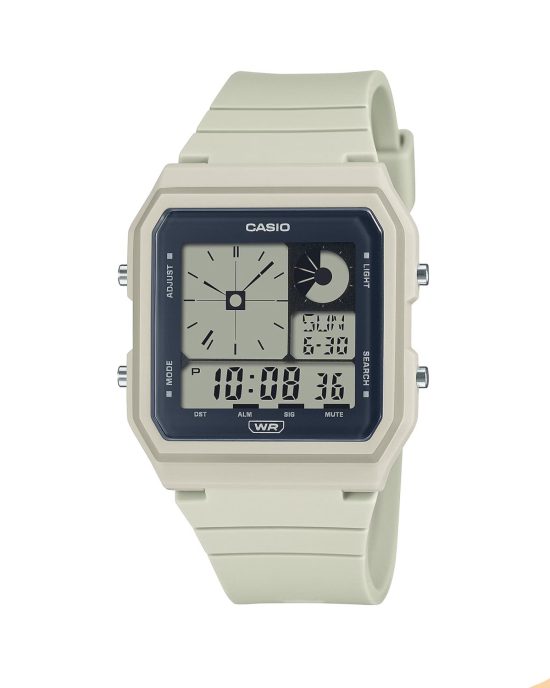 ساعت مچی کاسیو سفید رنگ CASIO LF-20W-8A