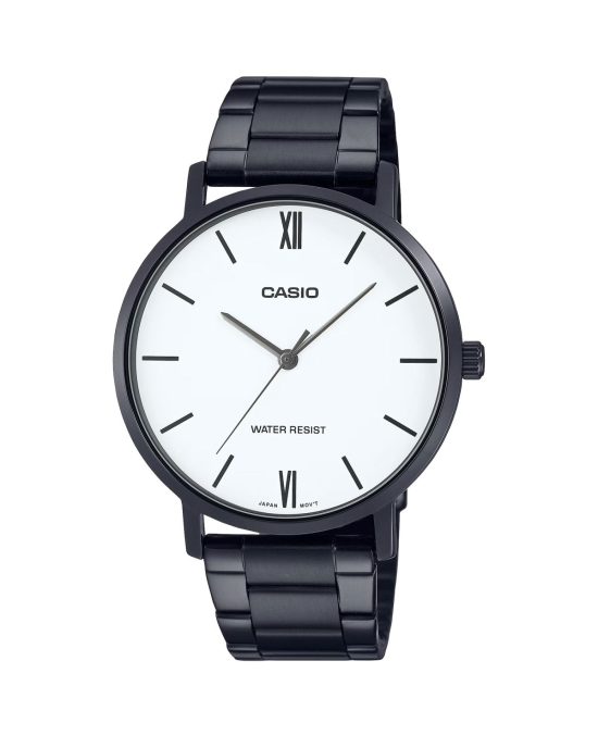 ساعت مچی مردانه کاسیو مشکی CASIO MTP-VT01B-7B