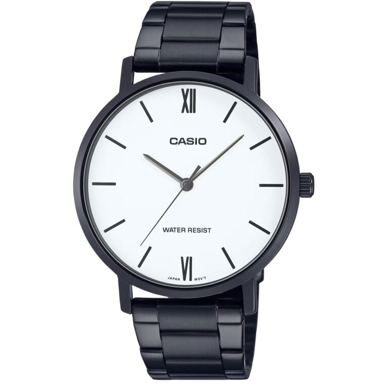 ساعت مچی مردانه کاسیو مشکی CASIO MTP-VT01B-7B