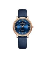 ساعت مچی زنانه ناوی فورس چرم سرمه ای NAVIFORCE NF5036 RG/BE/BE