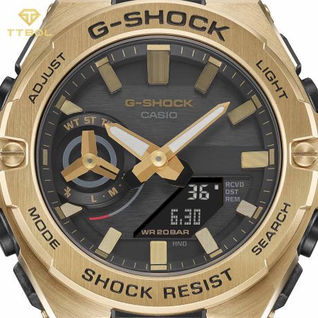 ساعت مچی مردانه جیشاک عقربه ای G-SHOCK GST-B500GD-9A