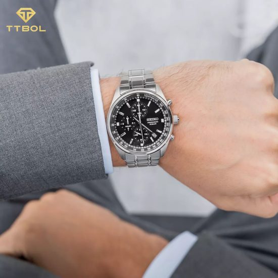 ساعت مچی مردانه سیکو سه موتوره SEIKO SSB379P1