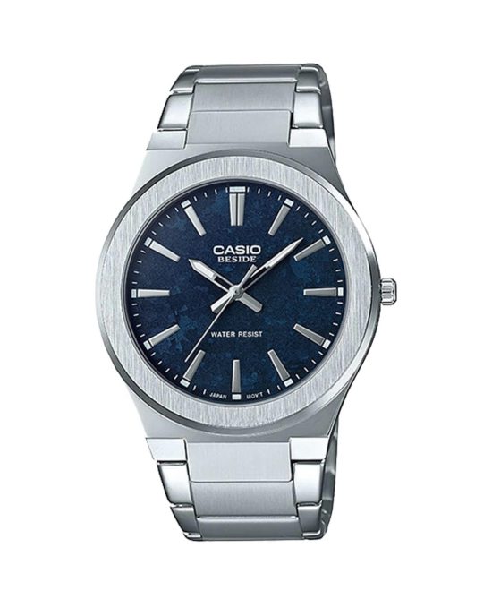 ساعت مچی مردانه کاسیو صفحه سرمه ای CASIO BEM-SL100D-2A