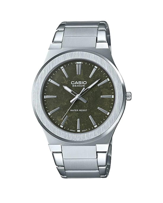 ساعت مچی مردانه کاسیو صفحه سبز CASIO BEM-SL100D-3A