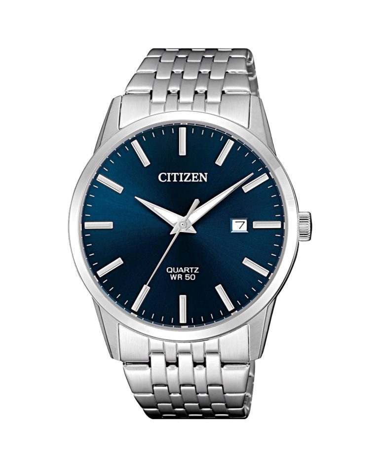 ساعت مچی مردانه سیتیزن صفحه سرمه ای CITIZEN BI5000-87L