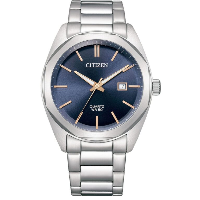ساعت مچی مردانه سیتیزن صفحه سرمه ای CITIZEN BI5110-54H