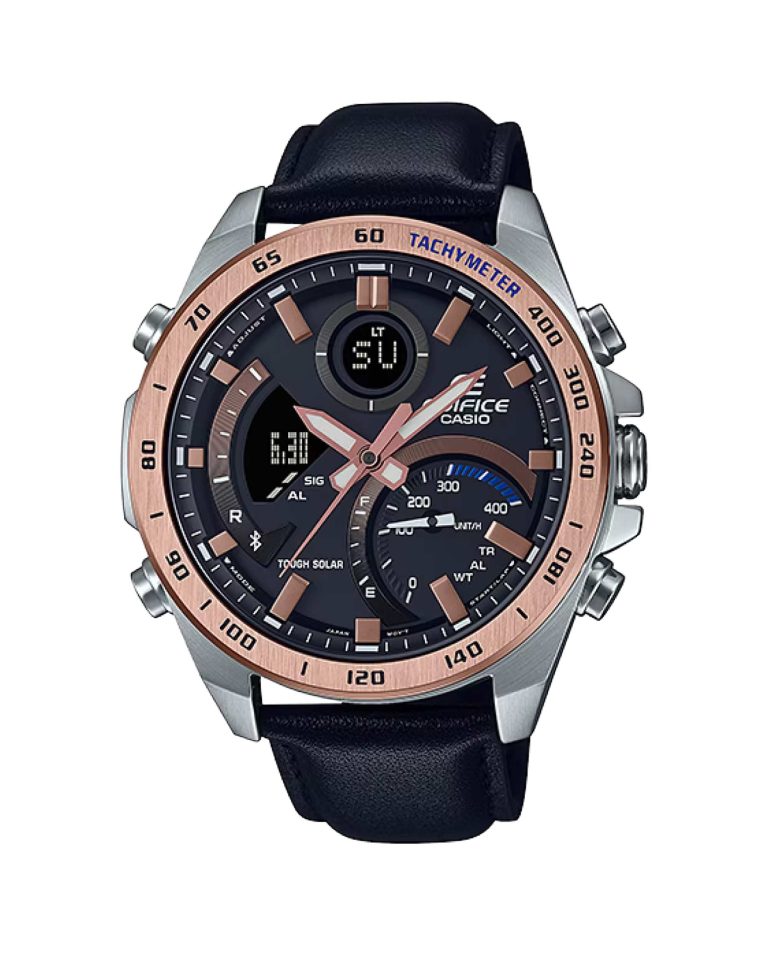 ساعت مچی مردانه کاسیو ادیفایس سولار و بلوتوثی CASIO EDIFICE ECB-900GL-1B