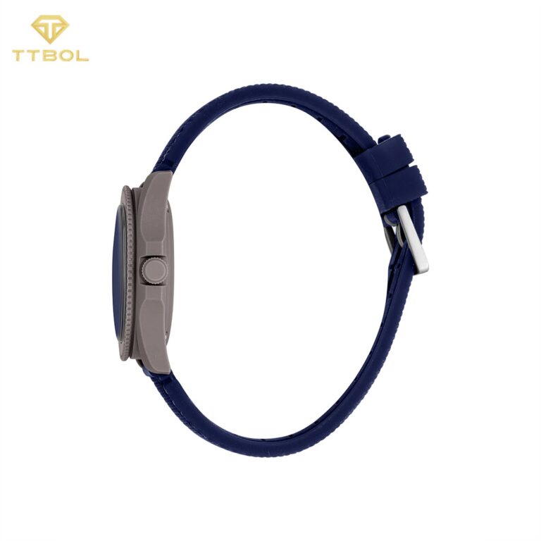 ساعت مچی مردانه/زنانه اسپریت سه موتوره بند سیلیکونی سرمه ای