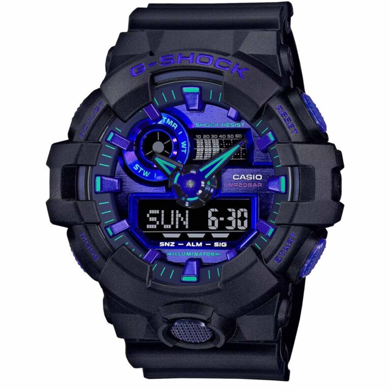 ساعت مچی مردانه کاسیو جیشاک ضد آب CASIO G-SHOCK GA-700VB-1A