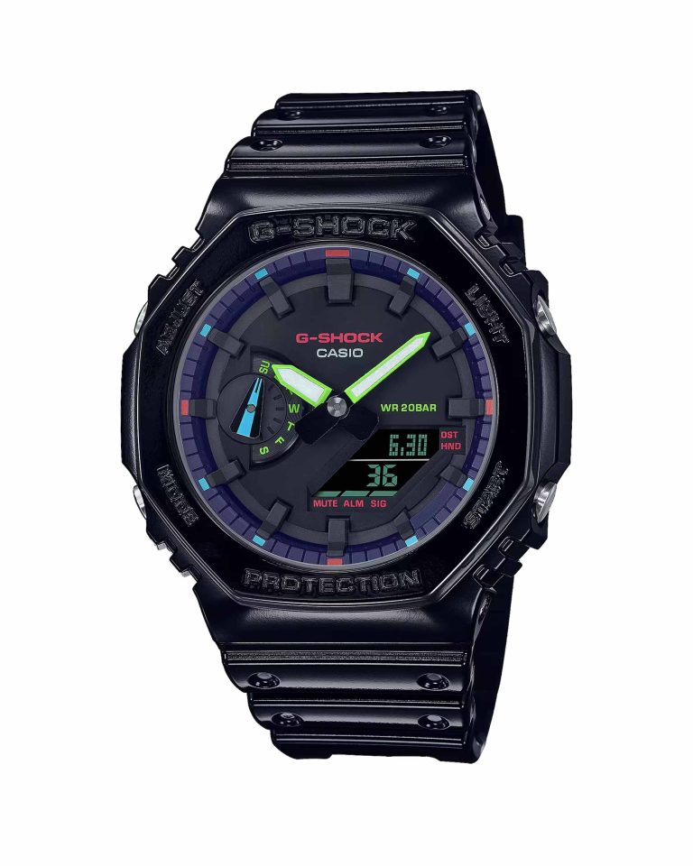 ساعت مچی کاسیو سری جیشاک CASIO G-SHOCK GA2100RGB-1A