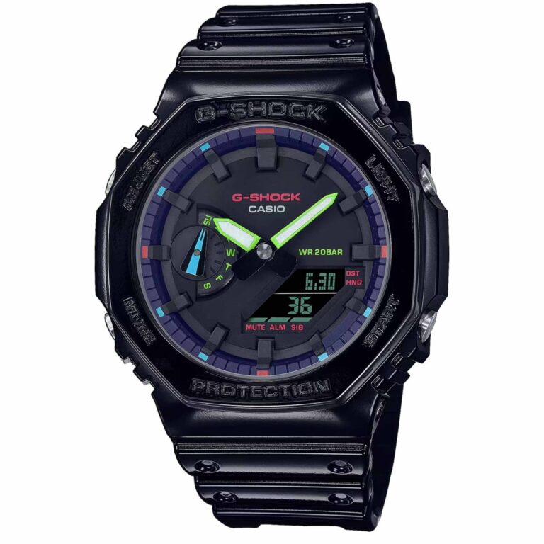 ساعت مچی کاسیو سری جیشاک CASIO G-SHOCK GA2100RGB-1A