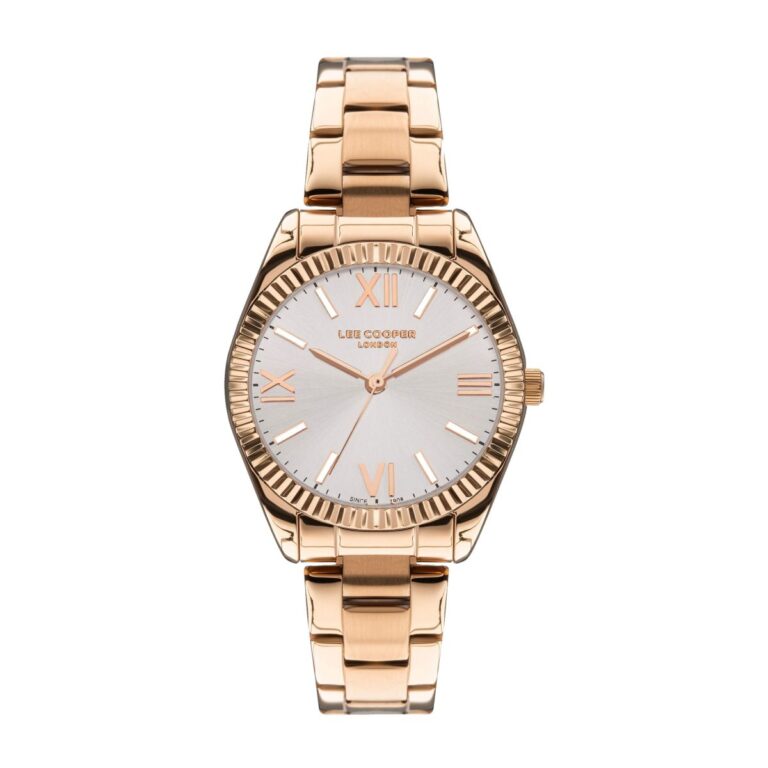 ساعت مچی زنانه لی کوپر تمام رزگلد LEE COOPER LC07459.430