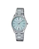 ساعت مچی زنانه کاسیو صفحه تیفانی CASIO LTP-V005D-2B