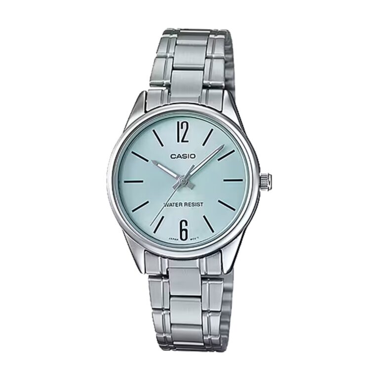 ساعت مچی زنانه کاسیو صفحه تیفانی CASIO LTP-V005D-2B