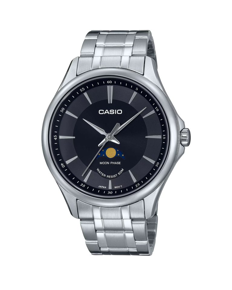 ساعت مچی مردانه کاسیو جنرال مون فیز CASIO MTP-M100D-1AV