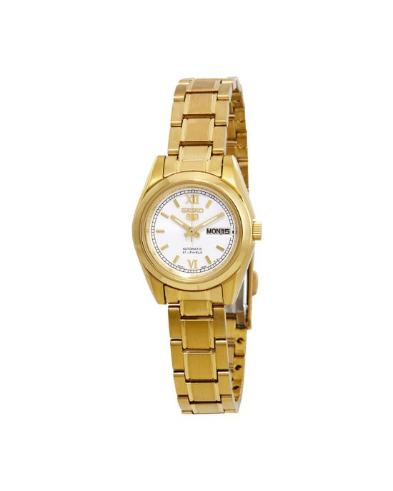ساعت مچی زنانه سیکو 5 طلایی SEIKO 5 SYMK30K1