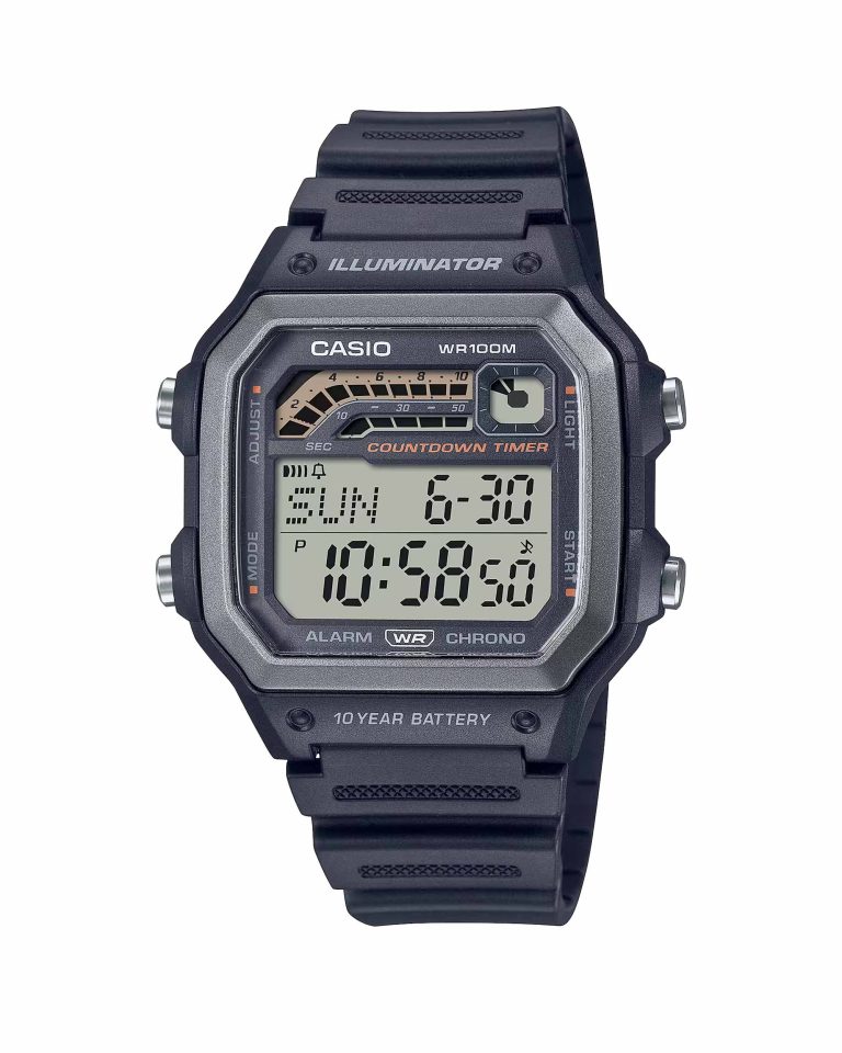 ساعت مچی دیجیتالی مردانه کاسیو CASIO WS-1600H-1AV