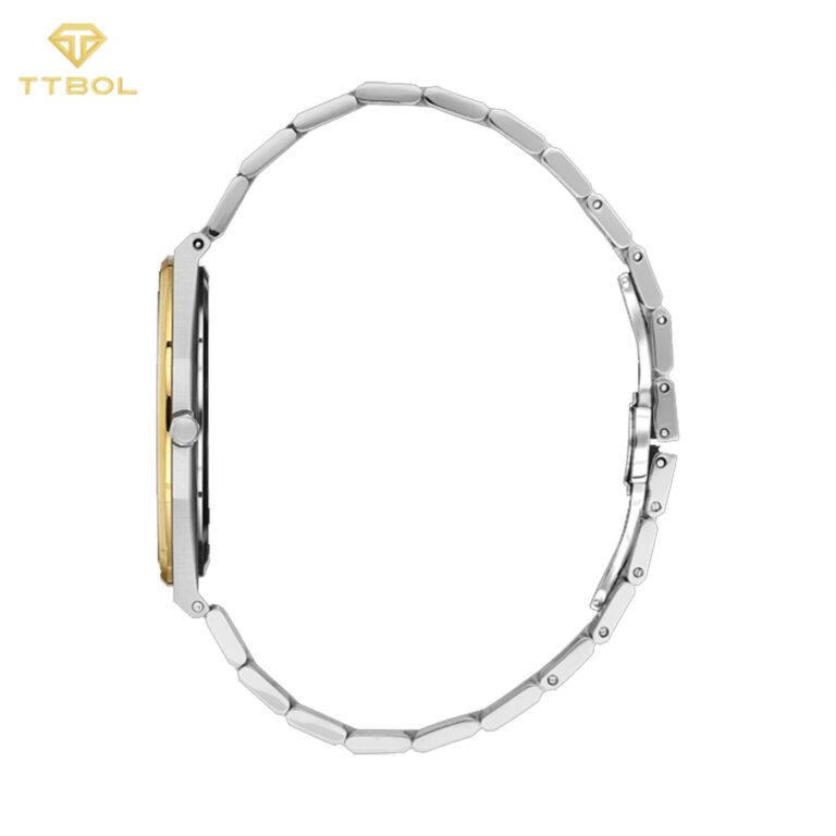 ساعت مچی مردانه پولو سانتا باربارا تک موتوره سیلور طلایی