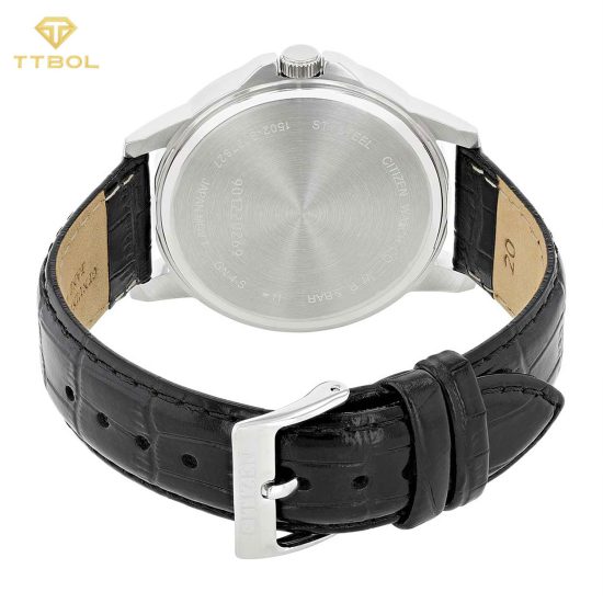 ساعت مچی مردانه سیتیزن بند چرمی CITIZEN BF2011-01E