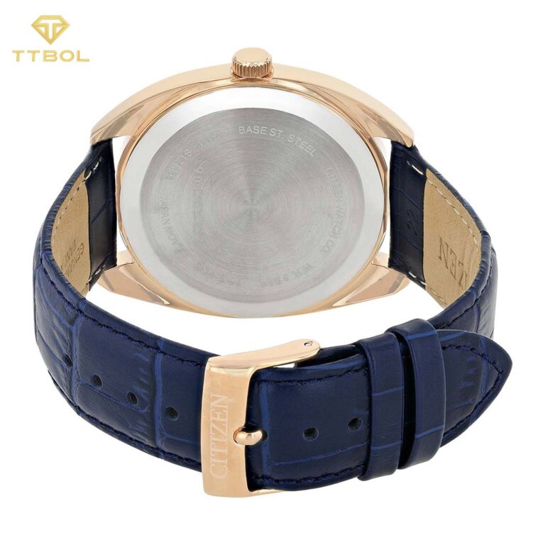 ساعت مچی مردانه سیتیزن بند سرمه ای CITIZEN BI5093-01L