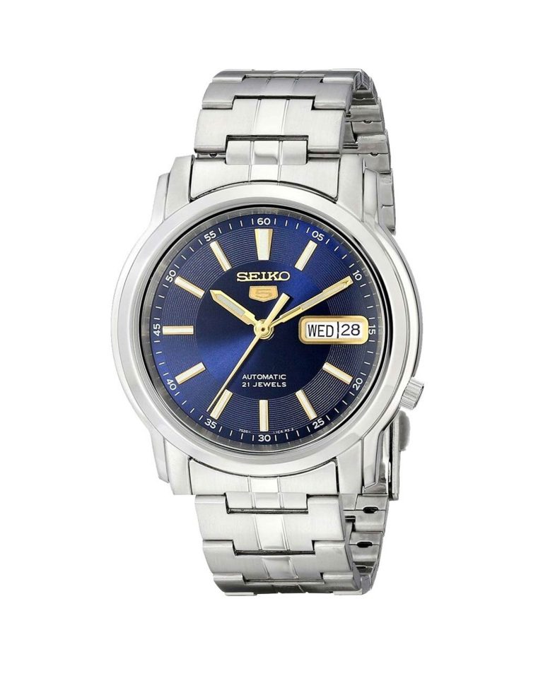 ساعت مچی اتومات مردانه سیکو 5 صفحه آبی SEIKO 5 SNKL79K1