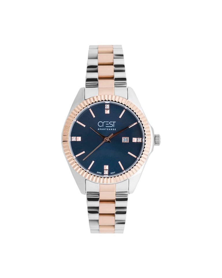 ساعت مچی زنانه عقربه ای کرست CREST 6201-8