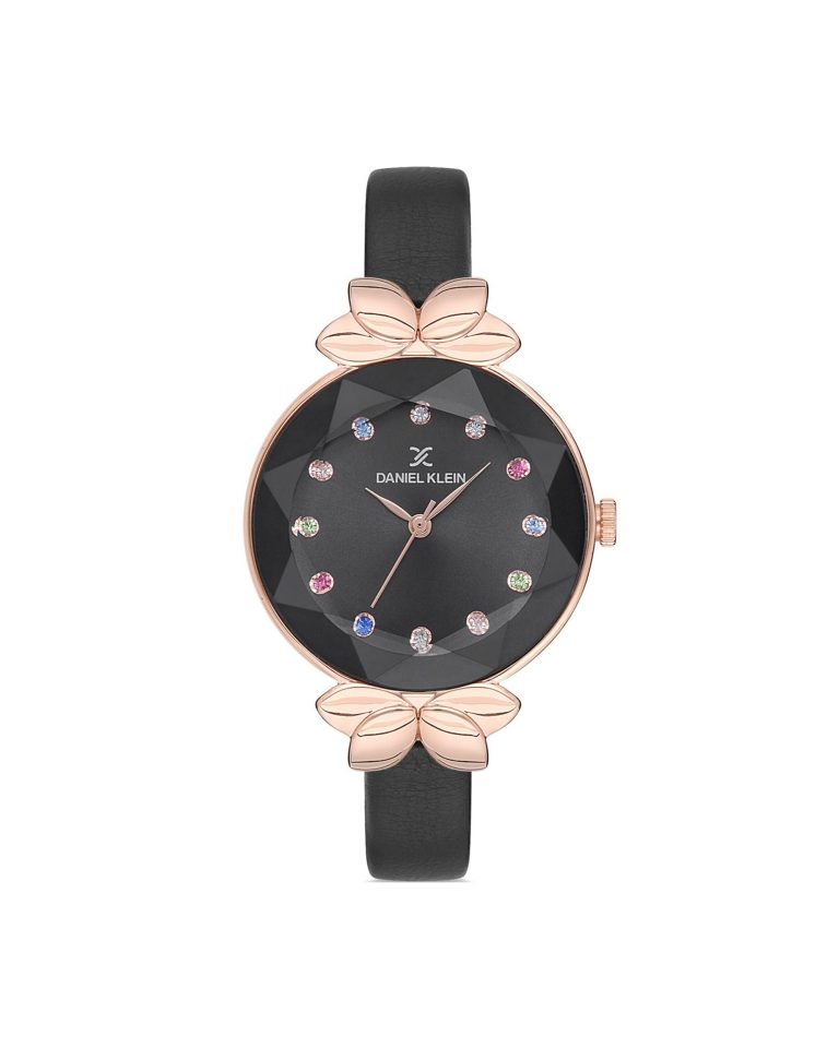 ساعت مچی زنانه بند چرمی دنیل کلین DK.1.12553.6