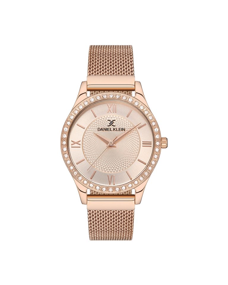 ساعت مچی زنانه دنیل کلین تمام رزگلد DK.1.12924-3