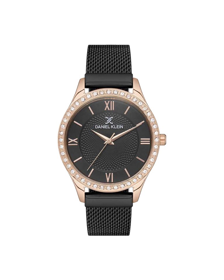 ساعت مچی زنانه دنیل کلین بند مشکی کد DK.1.12924-4