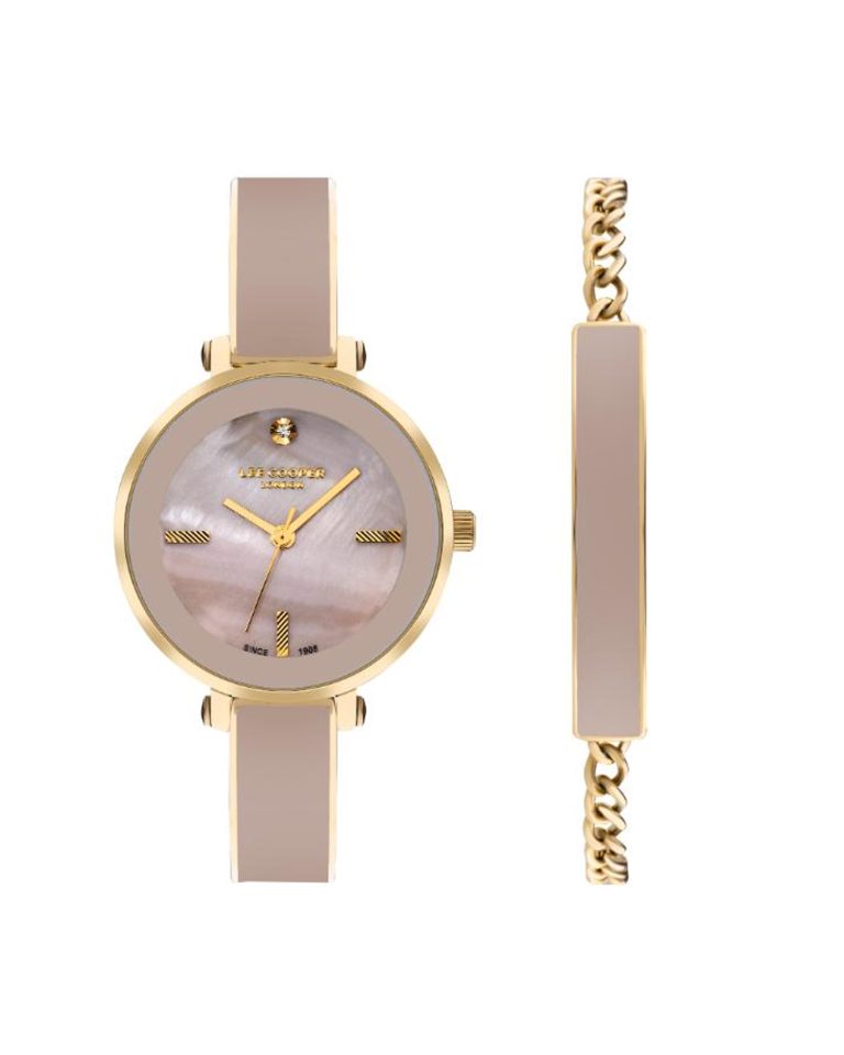 ساعت مچی زنانه لی کوپر با دستبند LEE COOPER LC07813.180